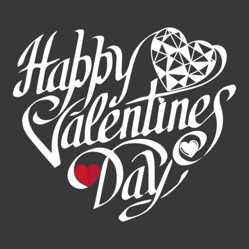 Limited Edition Happy Valentine's Day Women Girls Diamond & Heart Vale Ladies Curvy T-Shirt by Hugo Flowers | Artistshot