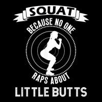 Funny Squat Workout   Because No One Raps Little Buts T Shirt Women's V-neck T-shirt | Artistshot