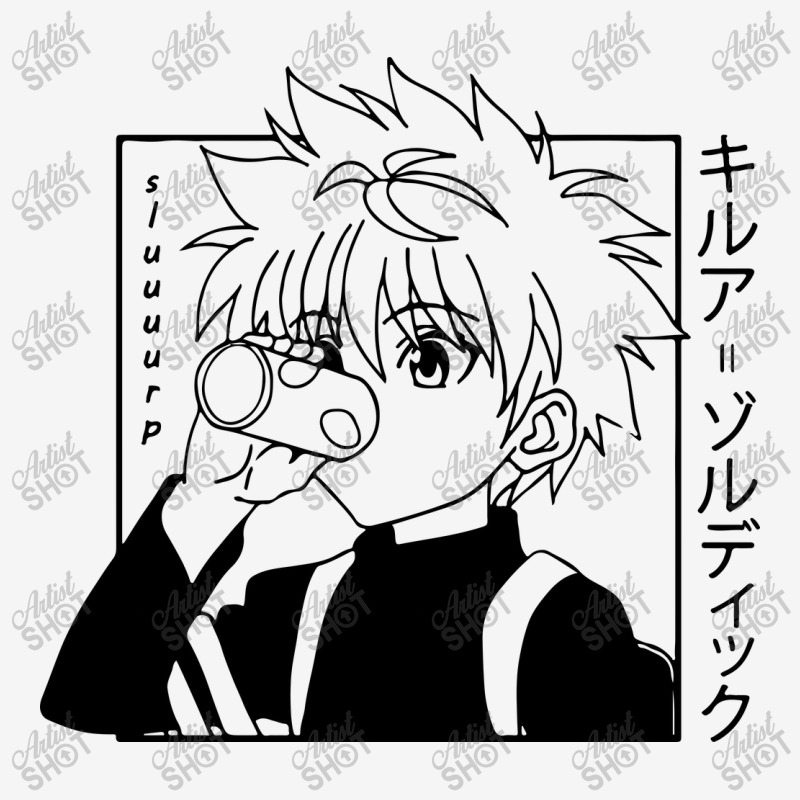 killua from Hunter x Hunter looking like a pug