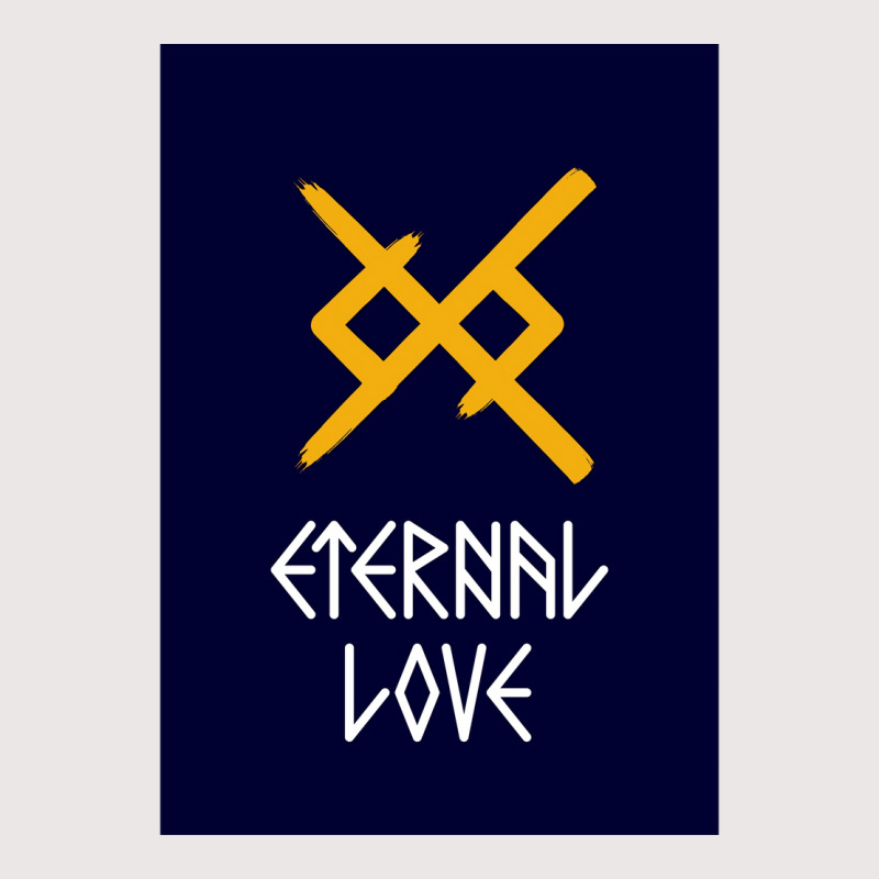 Viking Eternal Love Rune  Nature Hipster Pocket T-shirt | Artistshot