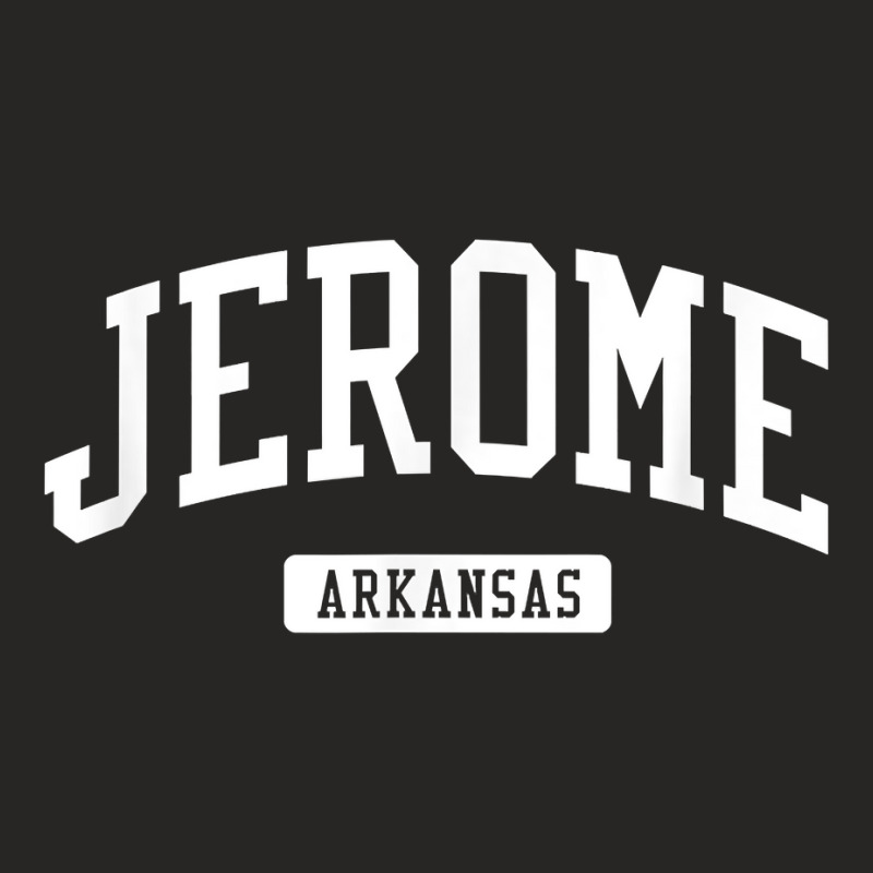 Jerome Arkansas Ar Vintage Athletic Sports Design T Shirt Ladies Fitted T-Shirt by hyong5i4 | Artistshot