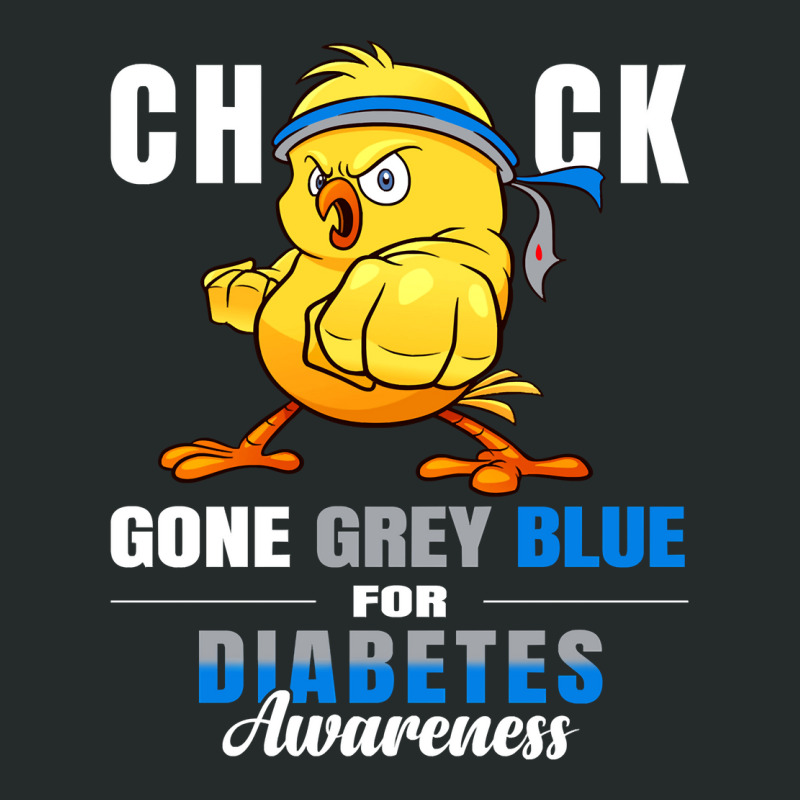 Diabetes Diabetic Funny Chick Warrior 414 Diabetes Awareness Women's Triblend Scoop T-shirt by JESSICAMARTINA | Artistshot