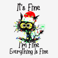 It's Fine I'm Fine Everything Is Fine Wine Glass Christmas T Shirt Camper Cup | Artistshot