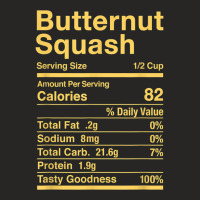 Butternut Squash Nutrition Facts Matching T Shirt Ladies Fitted T-shirt | Artistshot