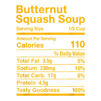 Butternut Squash Soup Nutrition Facts Matching T Shirt Women's Pajamas Set | Artistshot