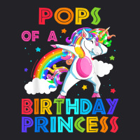 Pops Of The Birthday Princess Unicorn Rainbow Gifts T Shirt Youth Tee | Artistshot