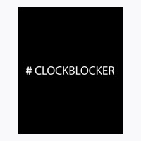 Clockblocker Poster Yellow (1) T-shirt | Artistshot