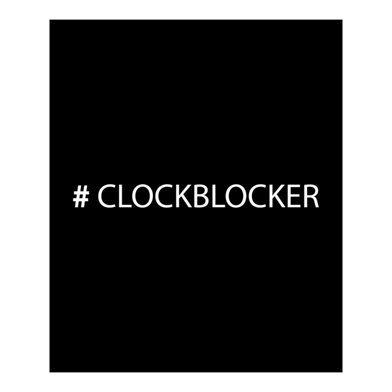 Clockblocker Poster Yellow (1) Unisex Hoodie | Artistshot