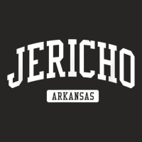 Jericho Arkansas Ar Vintage Athletic Sports Design T Shirt Ladies Fitted T-shirt | Artistshot