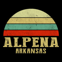 Alpena Arkansas Vintage Retro Sunset Women's V-neck T-shirt | Artistshot