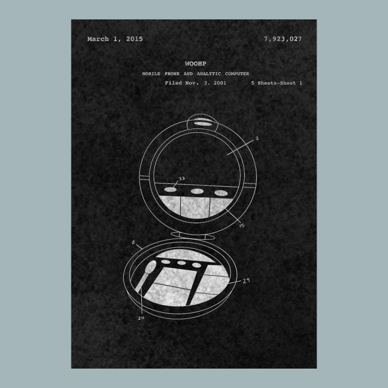 Compowder Patent Art Poster Nature (1) Unisex Sherpa-lined Denim Jacket | Artistshot