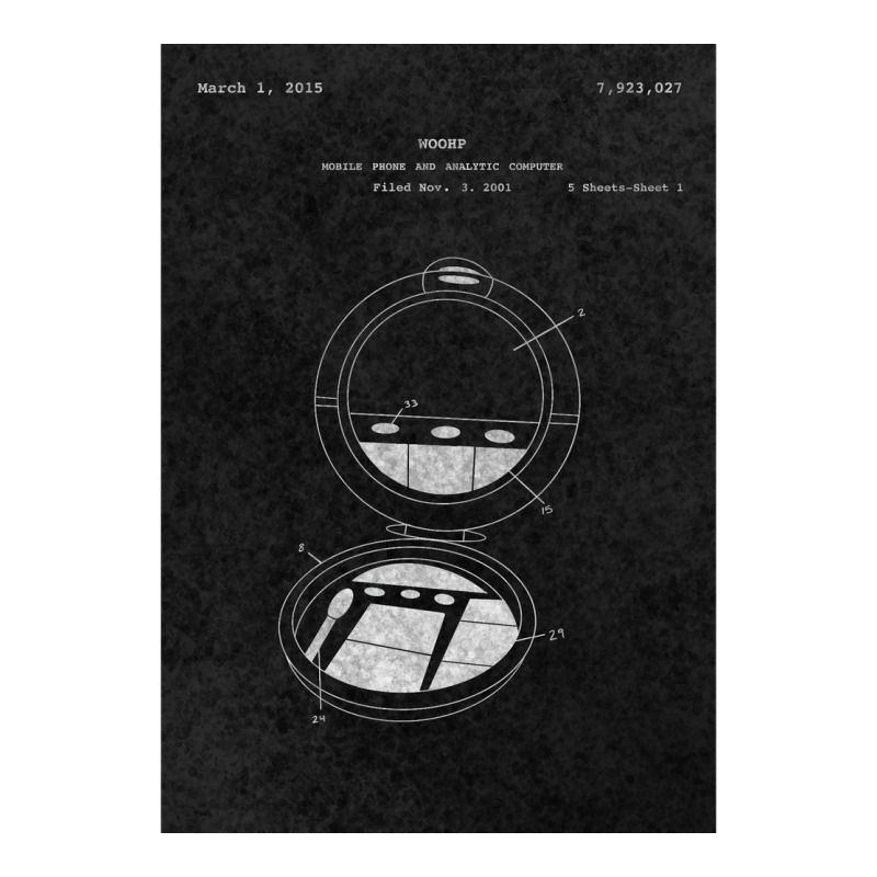 Compowder Patent Art Poster Nature (1) V-neck Tee | Artistshot