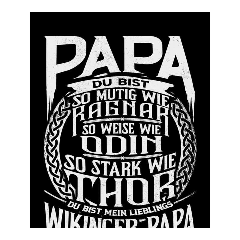 Viking Papa Odin Ragnar Fatherx27s Day  Trending 70s V-neck Tee | Artistshot