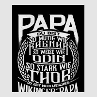 Viking Papa Odin Ragnar Fatherx27s Day  Trending 70s Exclusive T-shirt | Artistshot