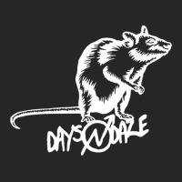 Mouse Animal Days N' Daze Folk Punk Music Ladies Fitted T-shirt | Artistshot