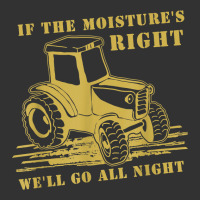 If The Moisture's Right Funny Farmer Tractor T Shirt Baby Bodysuit | Artistshot