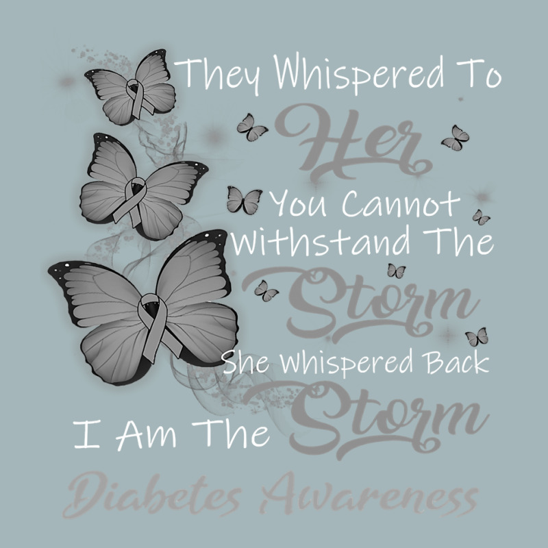 Diabetes Diabetic I Am The Storm 34 Diabetes Awareness Unisex Sherpa-Lined Denim Jacket by JESSICAMARTINA | Artistshot