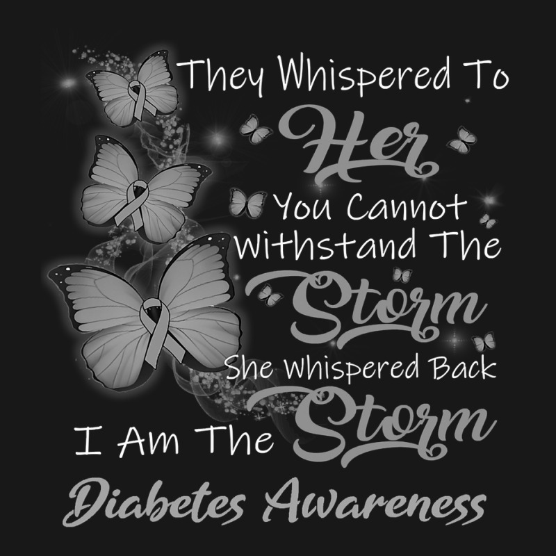 Diabetes Diabetic I Am The Storm 34 Diabetes Awareness Flannel Shirt by JESSICAMARTINA | Artistshot