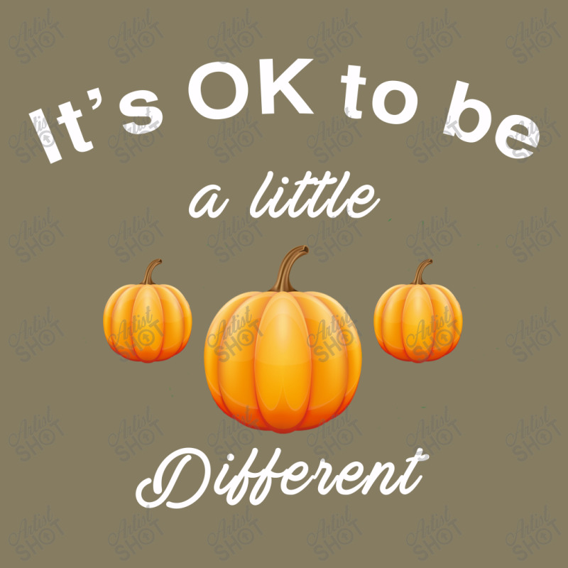 Pumpkin It's Ok To Be A Little Different Flannel Shirt | Artistshot