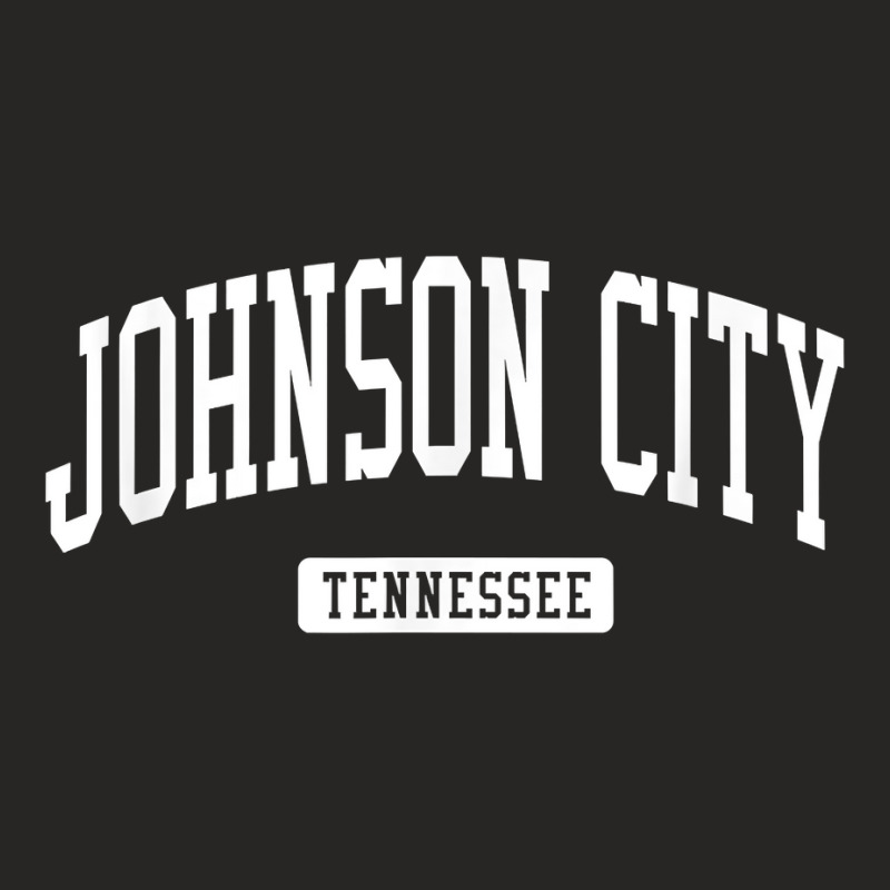 Johnson City Tennessee Tn Vintage Athletic Sports Design T Shirt Ladies Fitted T-Shirt by l71e1leis | Artistshot