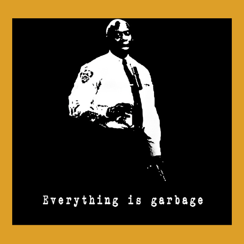 Everything Is Garbage Captain Holt Stencil Wallpaper Design Poster Boy T-shirt | Artistshot