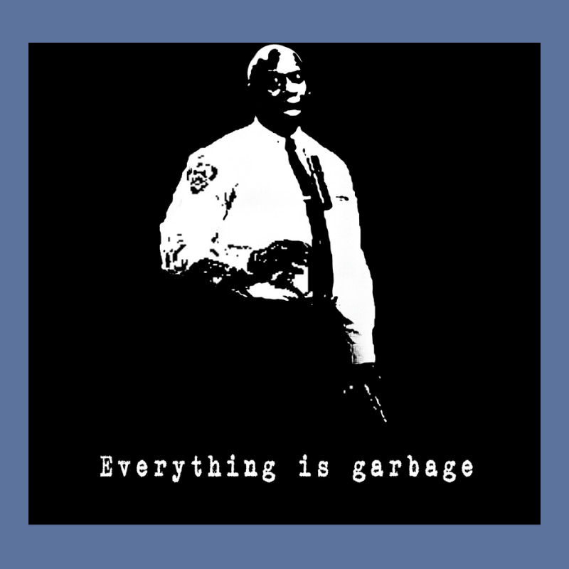 Everything Is Garbage Captain Holt Stencil Wallpaper Design Poster Boy Lightweight Hoodie | Artistshot