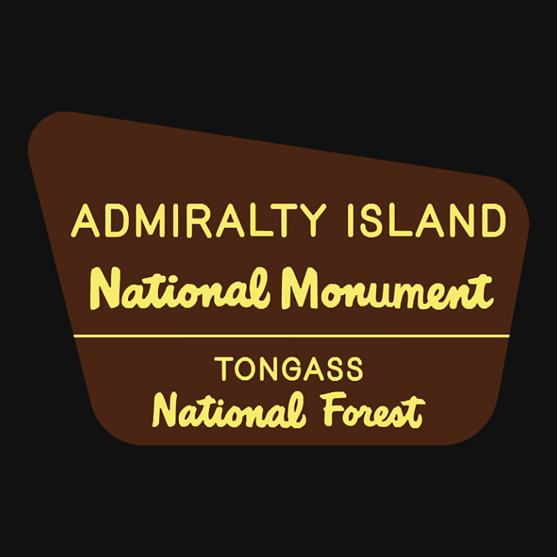 Admiralty Island National Monument Sign Baby Bibs by Binzdodi | Artistshot