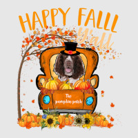 Happy Fall Y'all English Springer Spaniel Dog Truck Pumpkin T Shirt Unisex Jogger | Artistshot