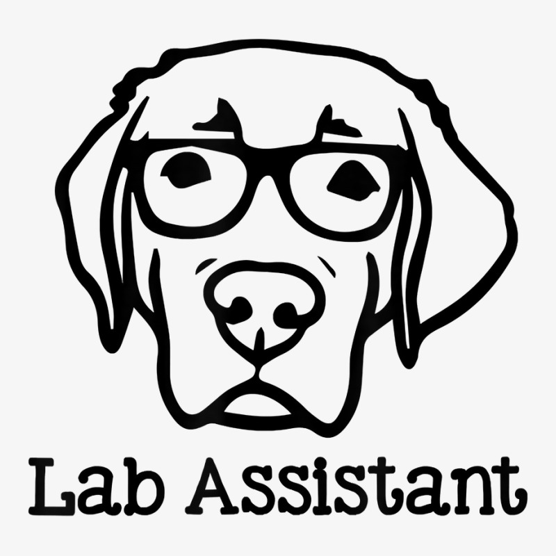 Lab Assistant Labrador Lover Gift Labrador Retriever Dog T Shirt Ladies Fitted T-Shirt by linbere | Artistshot