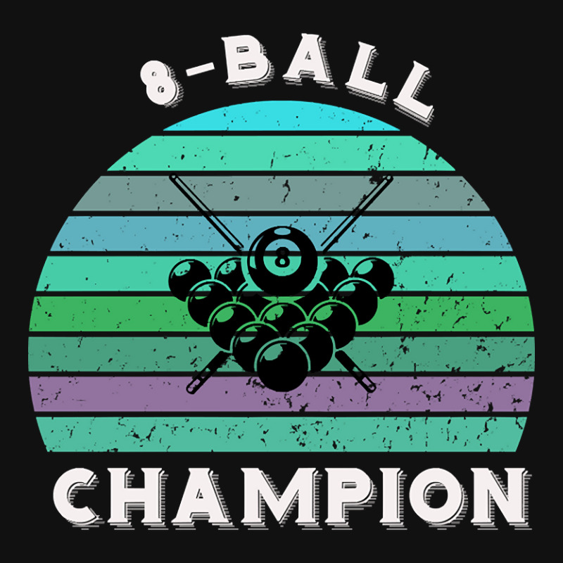 8-ball Pool Champion - Billiards Sunset Graphic T-shirt | Artistshot