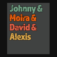 Johnny Amp Moria Amp David Amp Alexis Great Gift For The Tv Fan Retro Graphic T-shirt | Artistshot