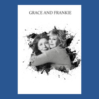 Grace And Frankie Black And White Poster 80s (1) T-shirt | Artistshot