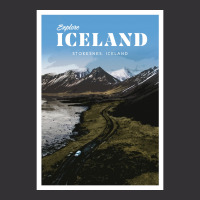 Visit Stokksnes Iceland  Girl Green Summer Vintage Short | Artistshot