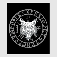 Wolf With Runes Viking Wolf Head  Boy Boy Unisex Jogger | Artistshot