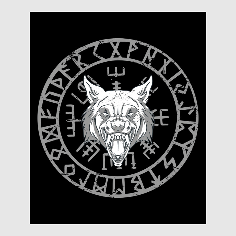 Wolf With Runes Viking Wolf Head  Boy Boy Unisex Jogger | Artistshot