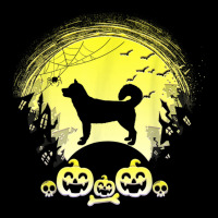 Holiday 365 Halloween Alaskan malamute Dog Scary Custom T Shirt Long Sleeve Shirts | Artistshot