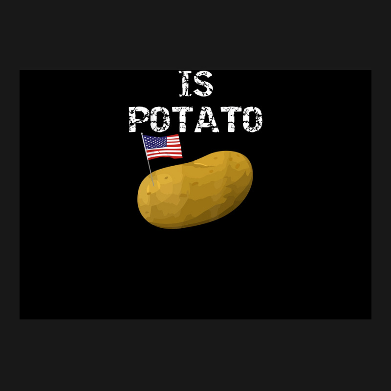 Is Potato As Seen On Late Night Television Poster Flannel Shirt | Artistshot