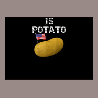 Is Potato As Seen On Late Night Television Poster Vintage T-shirt | Artistshot