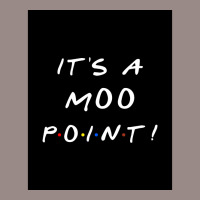 Itx27s A Moo Point Poster 80s Vintage T-shirt | Artistshot