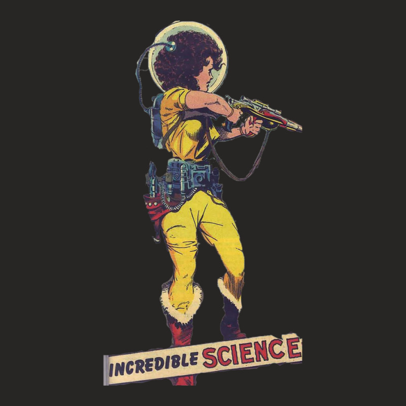 Incredible Science Female Astronaut Ladies Fitted T-Shirt by SandraDelpha | Artistshot