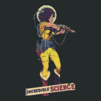 Incredible Science Female Astronaut Women's Triblend Scoop T-shirt | Artistshot