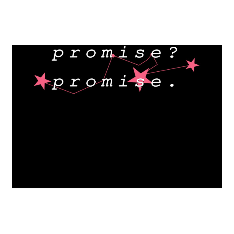 Mileven Quote Quotpromise Promisequot Poster (1) 3/4 Sleeve Shirt by rashidnoceram | Artistshot