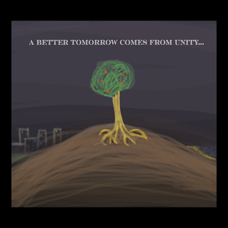 A Better Tomorrow Comes From Unity Adjustable Cap by dealgummy642 | Artistshot