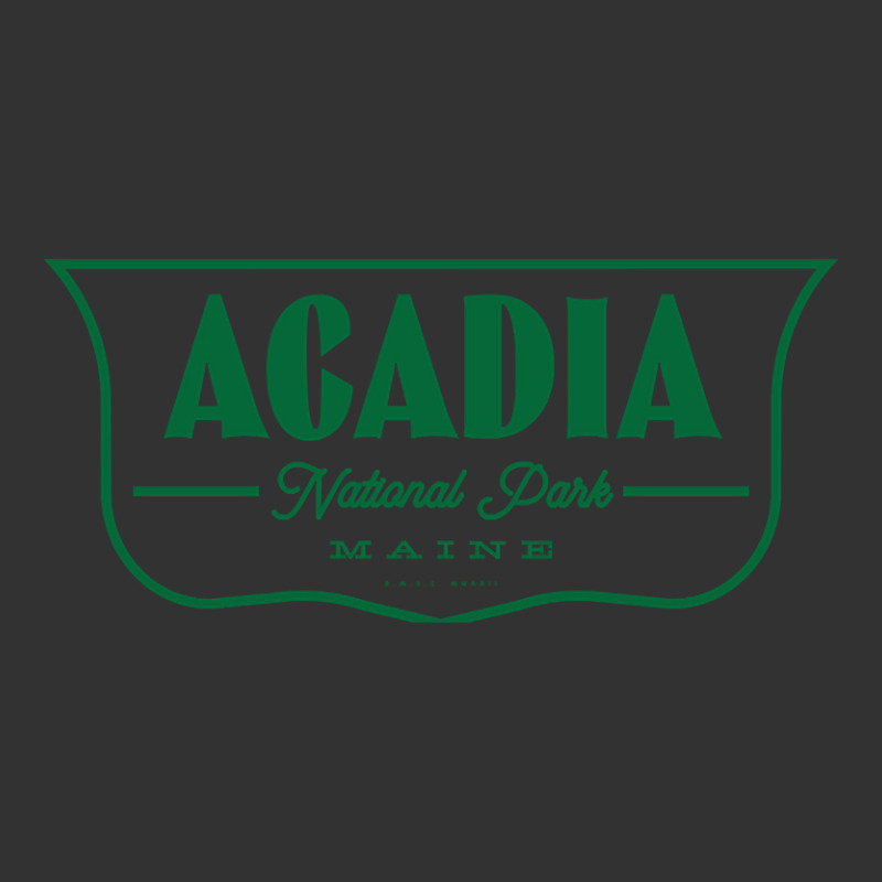 Acadia National Park Shield - Green Baby Bodysuit by fencingderby989 | Artistshot