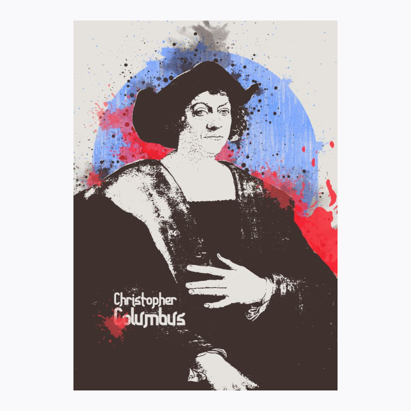 Christopher Columbus In Painting Art T-shirt | Artistshot