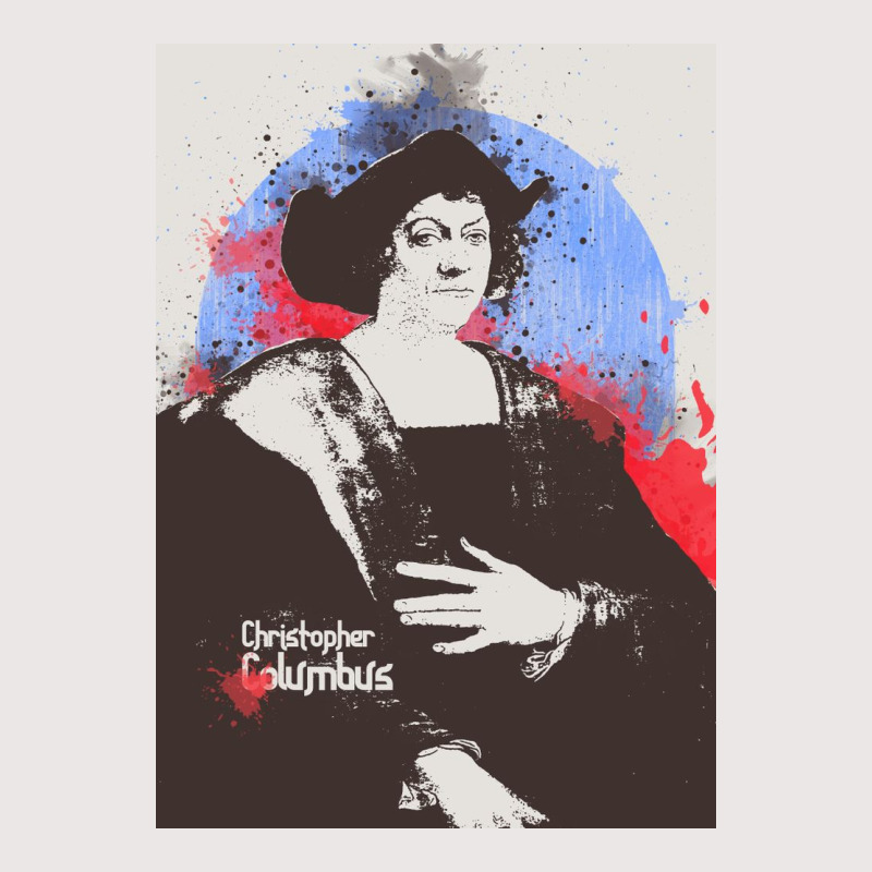 Christopher Columbus In Painting Art Pocket T-shirt | Artistshot