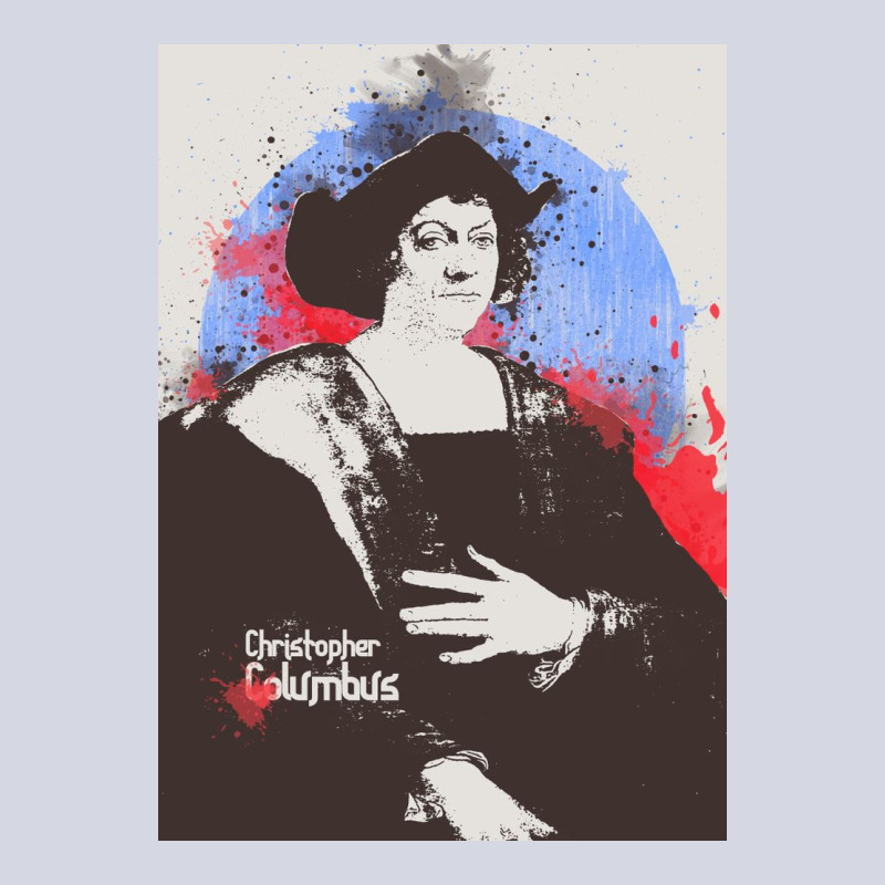 Christopher Columbus In Painting Art Fleece Short | Artistshot