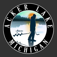 Acker Lake Ice Fishing Michigan Sunset Baby Bodysuit | Artistshot