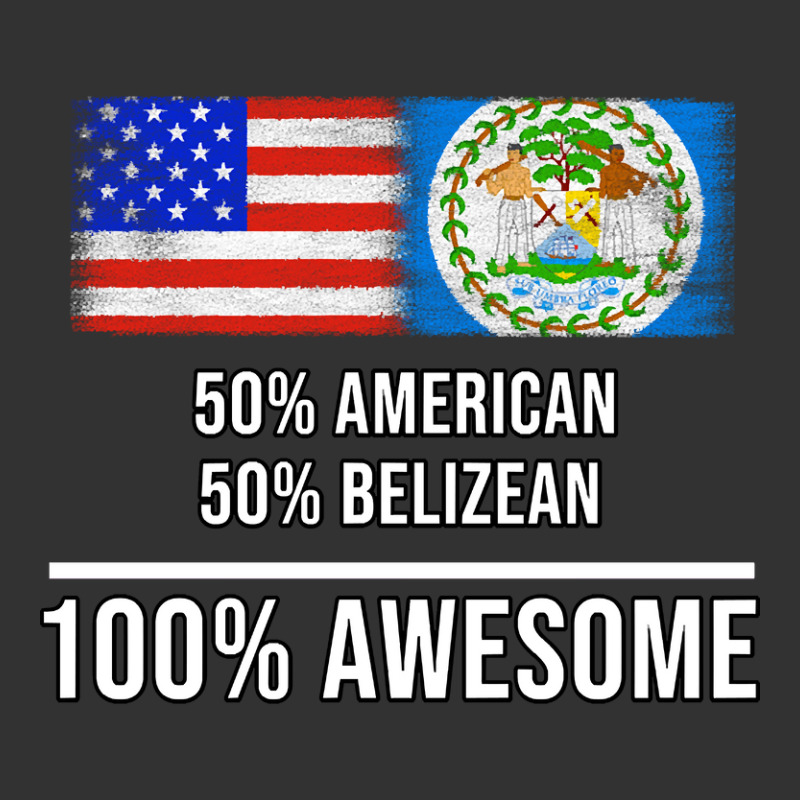 50%25 American 50%25 Belizean 100%25 Awesome - Gift For Belizean Herit Baby Bodysuit by genuinelyseriously4 | Artistshot