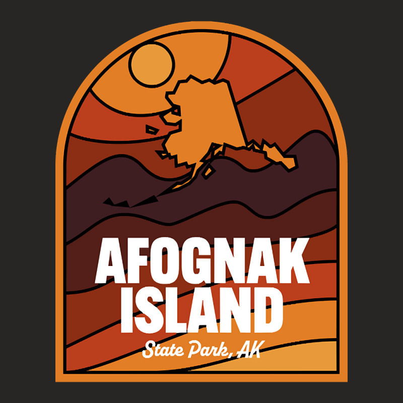 Afognak Island State Park Alaska Ladies Fitted T-Shirt by stumbledfeatures425 | Artistshot